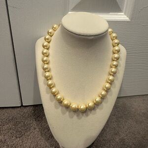 Maggie Villamaria Elegant Yellow Pearl Necklace